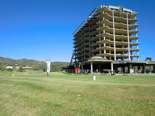 Marbella Golf building demolition